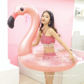 Summer Water Fun Pool Toy PVC Inflatable Flamingo Float, Swimming boat/